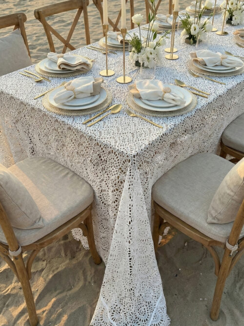 ⁦מפה דגם פאלאס PALACE קרושה לבן⁩ – תמונה ⁦2⁩